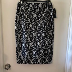NWT Worthington lace pencil skirt size 4